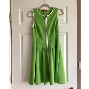 Betsey Johnson Green Dress- Size 4